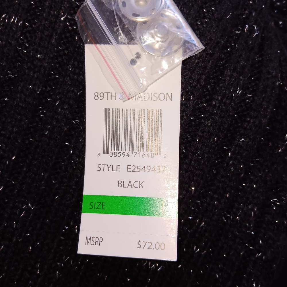 NEW Faux Fur Sweater Vest Large - Picture 6 of 6